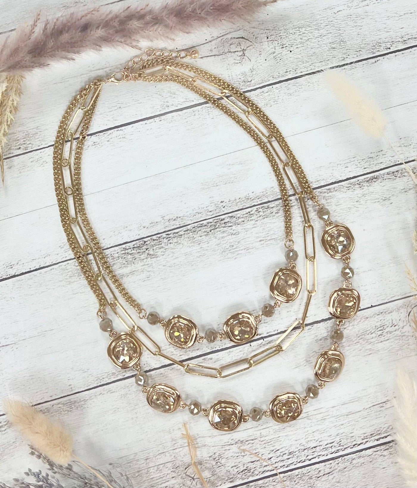 Bring The Shine Necklace - Gold