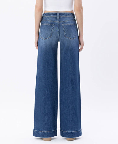 Time to Trend High Rise Wide Leg Jeans