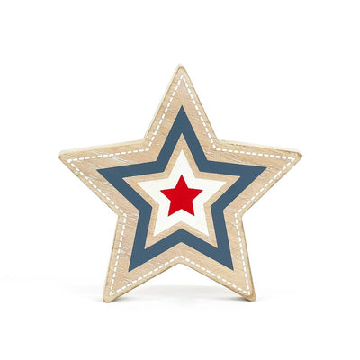 Americana Star- Red/White/Blue