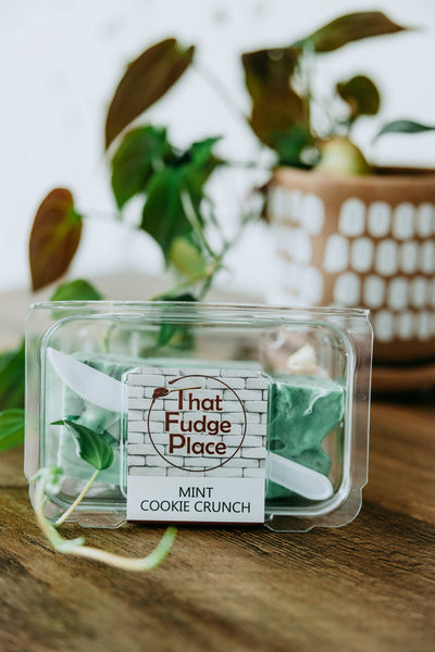 Fudge: Mint Cookie Crunch