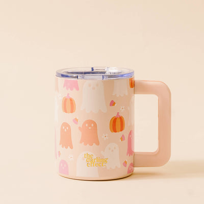 14 oz Insulated Mug-Ghost Party