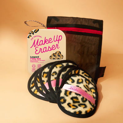7-Day MakeUp Eraser Set - Leopard