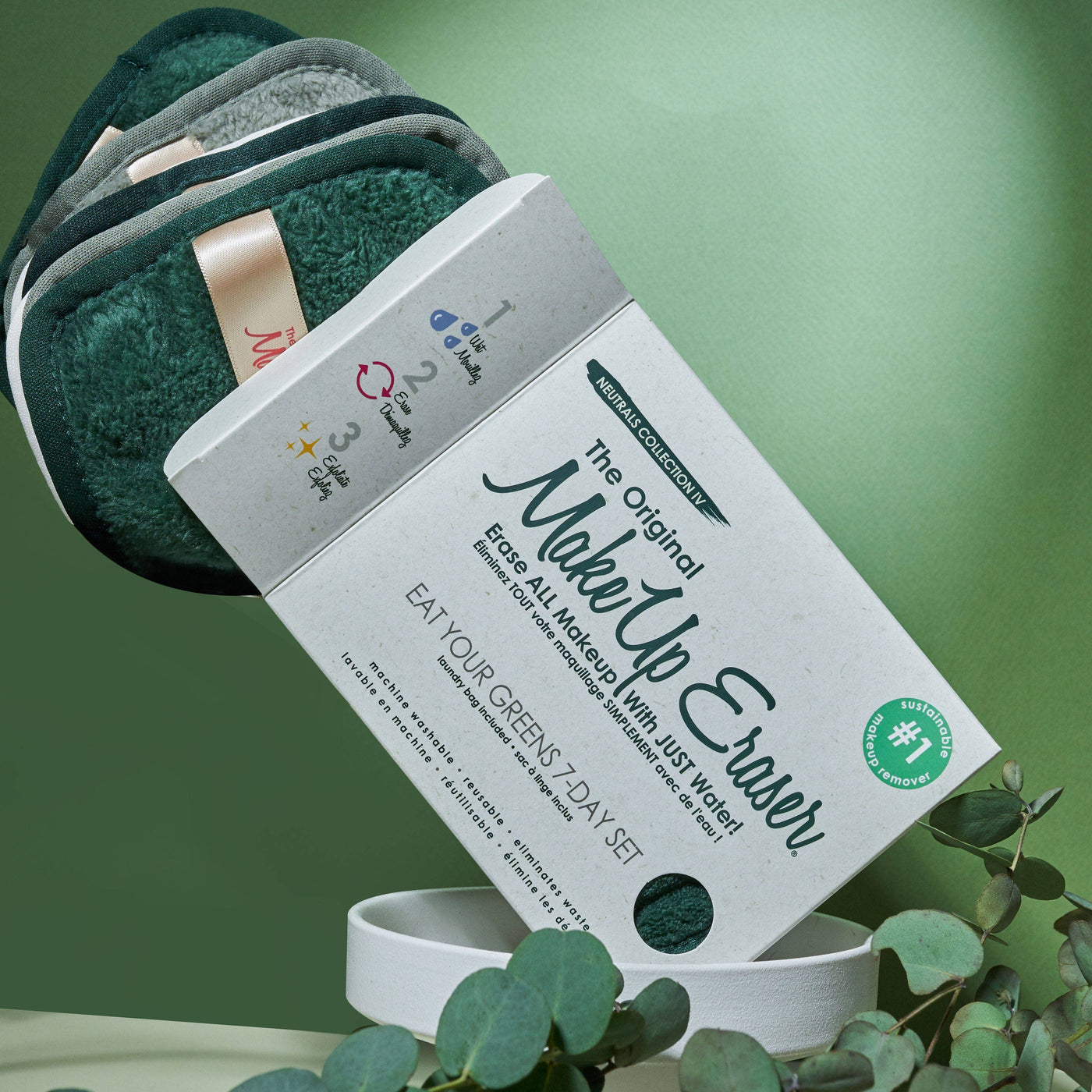 7-Day MakeUp Eraser Set - Eat Your Greens
