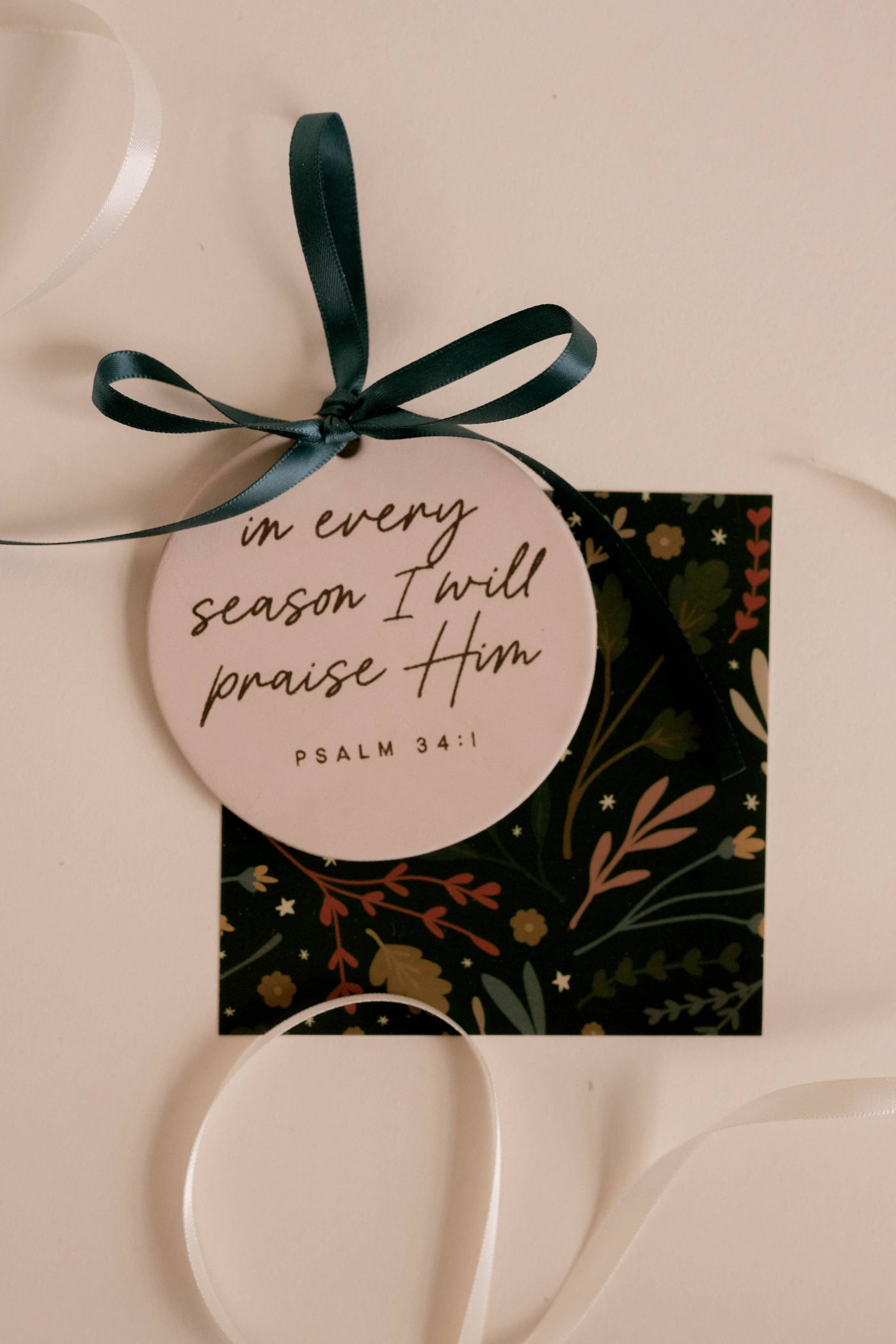 In Every Season Ornament I Christian Faith