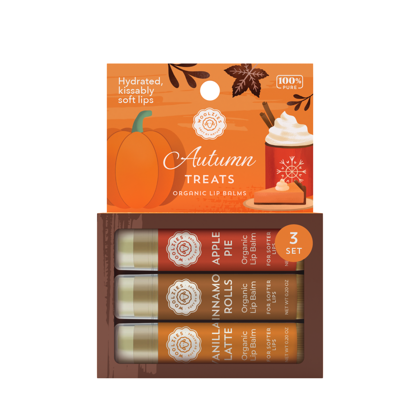Lip Balm Trio: Autumn Treats