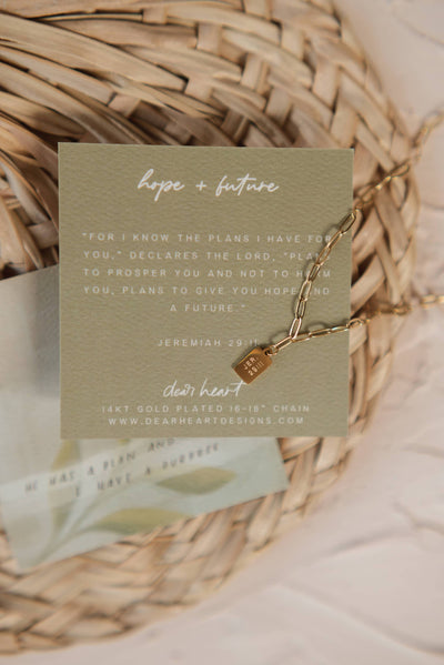 Hope and Future Necklace