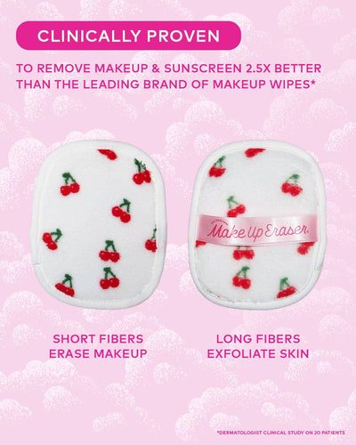 7-Day MakeUp Eraser Set - Cherry Crush