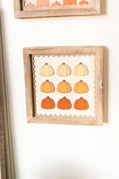 Pumpkin Time Wood Sign