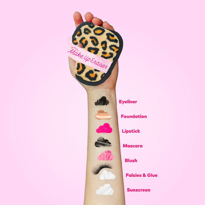 7-Day MakeUp Eraser Set - Leopard