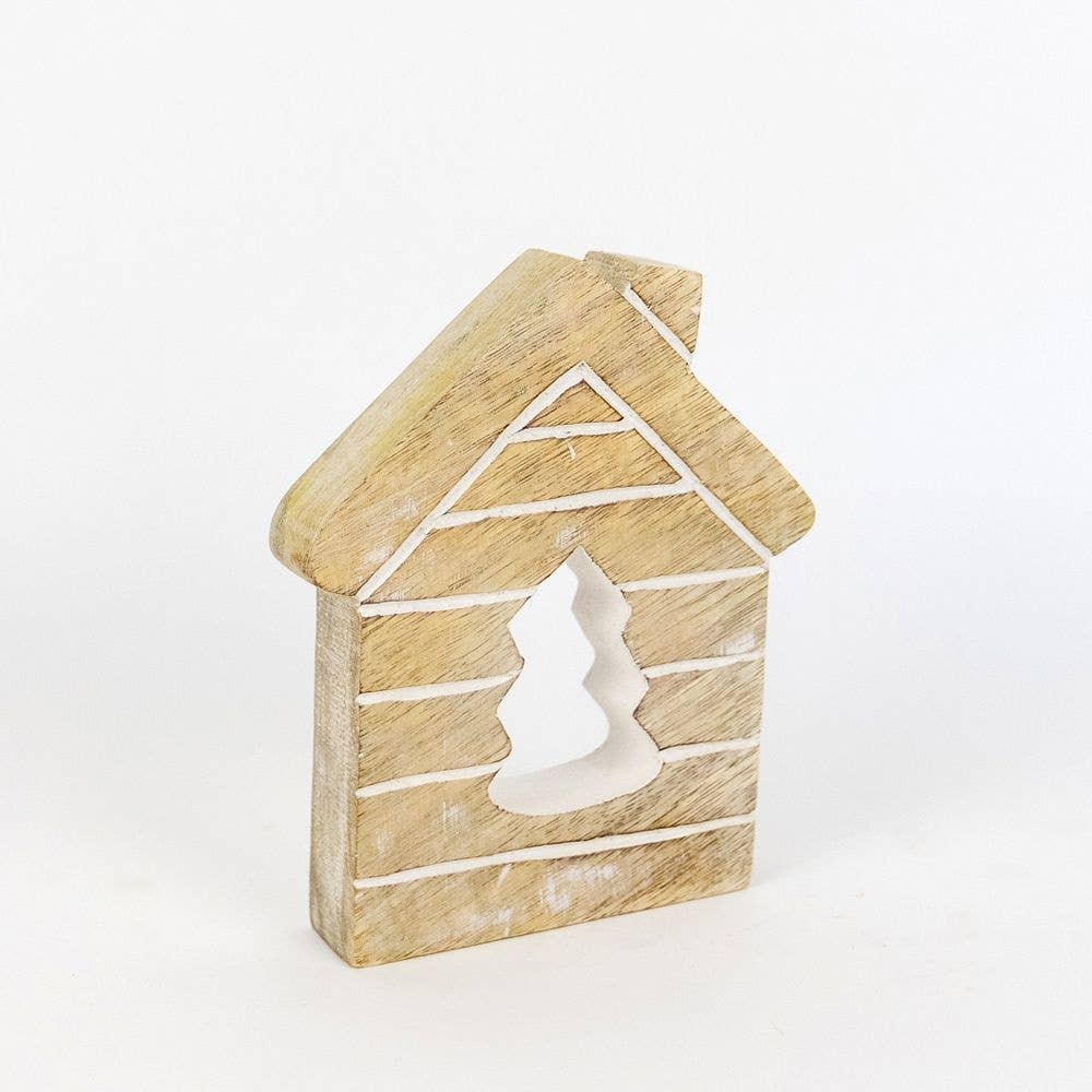I'll Be Home For Christmas Wood Decor
