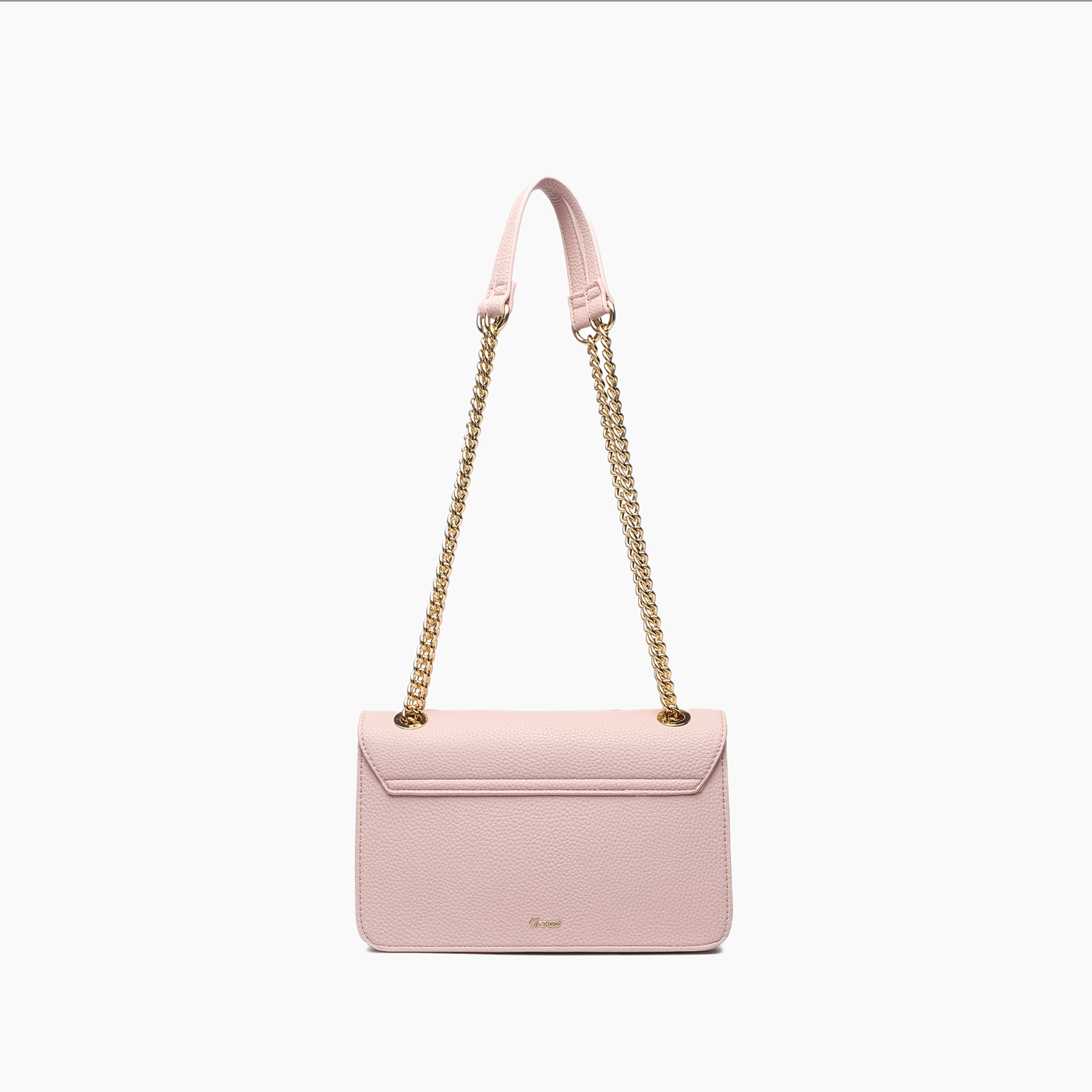 Jane Blush Overflap Bow Crossbody