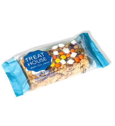 Treat House Rice Krispie: Chocolate Reeses's Pieces Peanut Butter