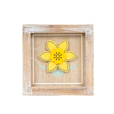 Tulip/Daffodil Spring Wood Decor