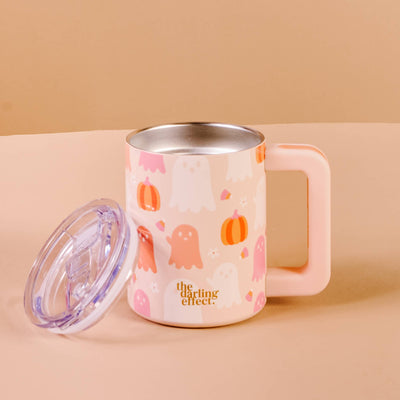 14 oz Insulated Mug-Ghost Party