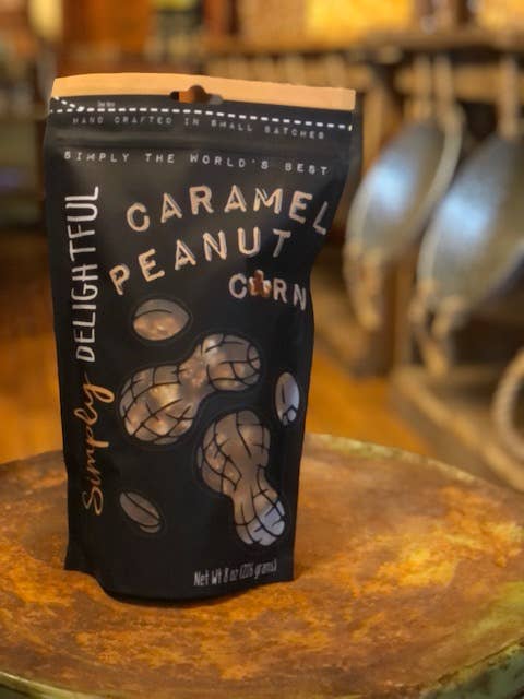 Simply Delightful Popcorn: Caramel Peanut