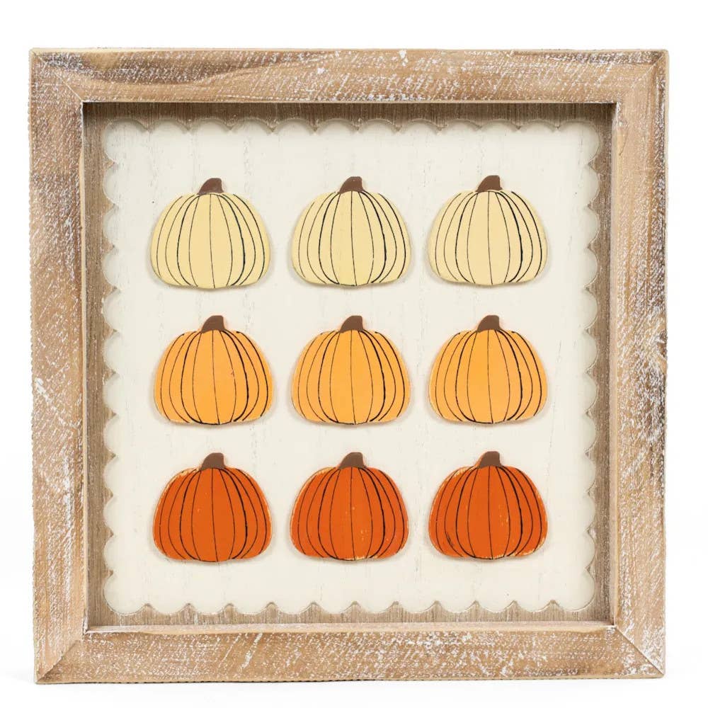 Pumpkin Time Wood Sign