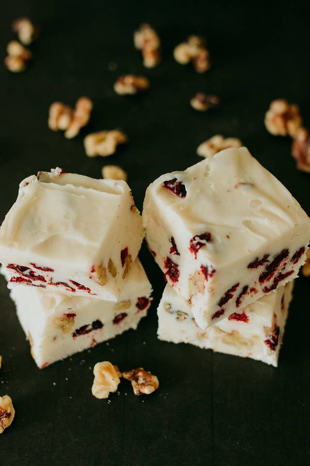 Fudge: Cranberry Walnut