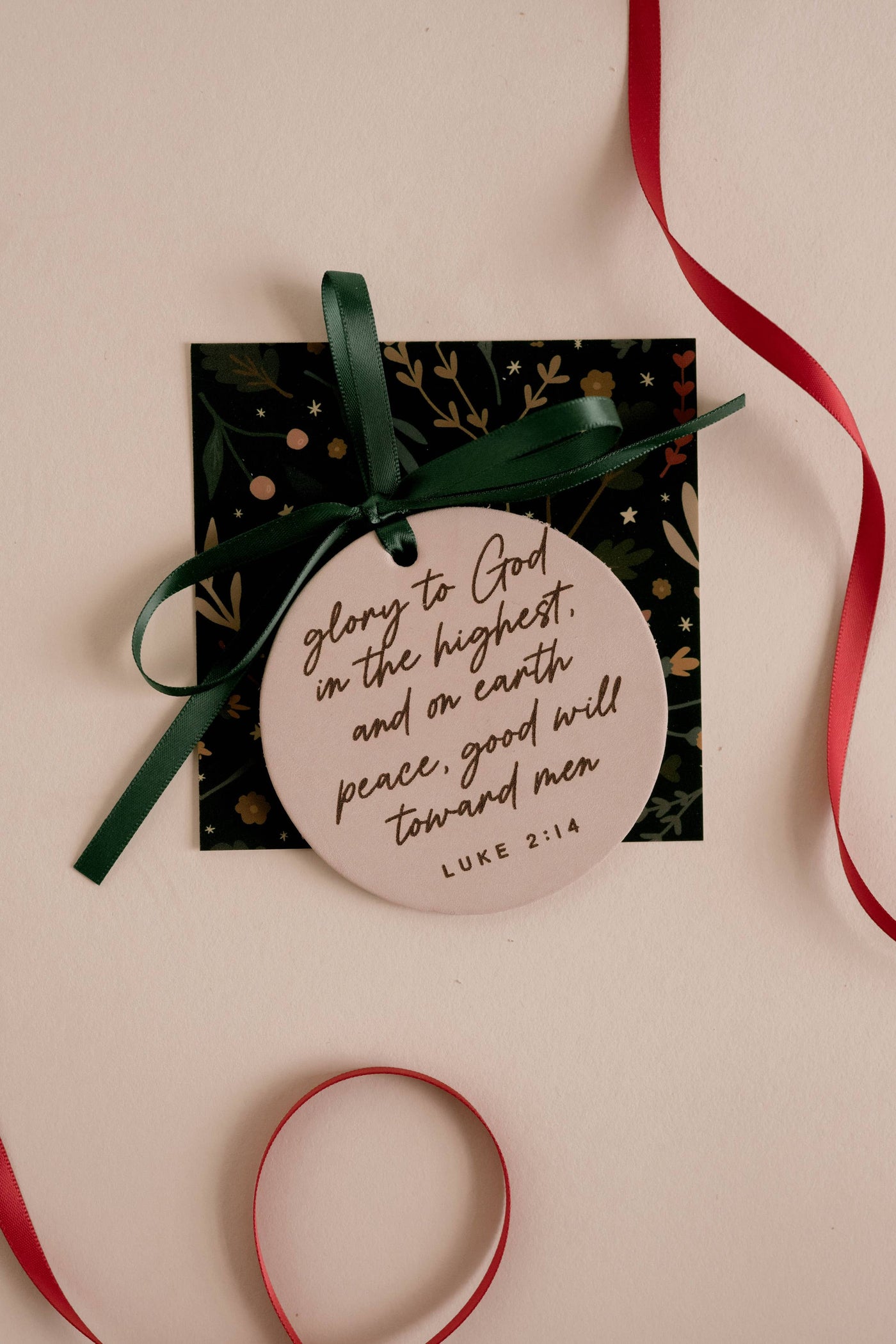 Glory To God Ornament I Christian Faith