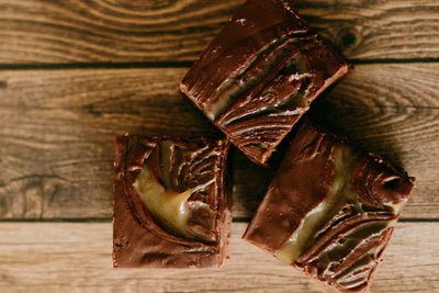 Fudge: Chocolate Caramel Cheesecake