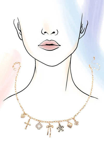 Checkmate Charm Necklace