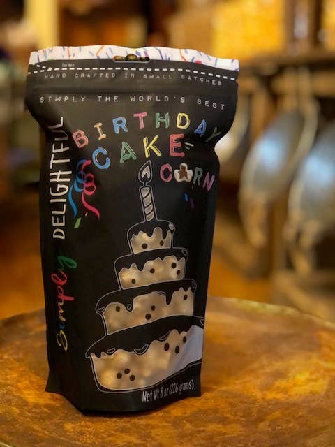 Simply Delightful Popcorn: Birthday Cake