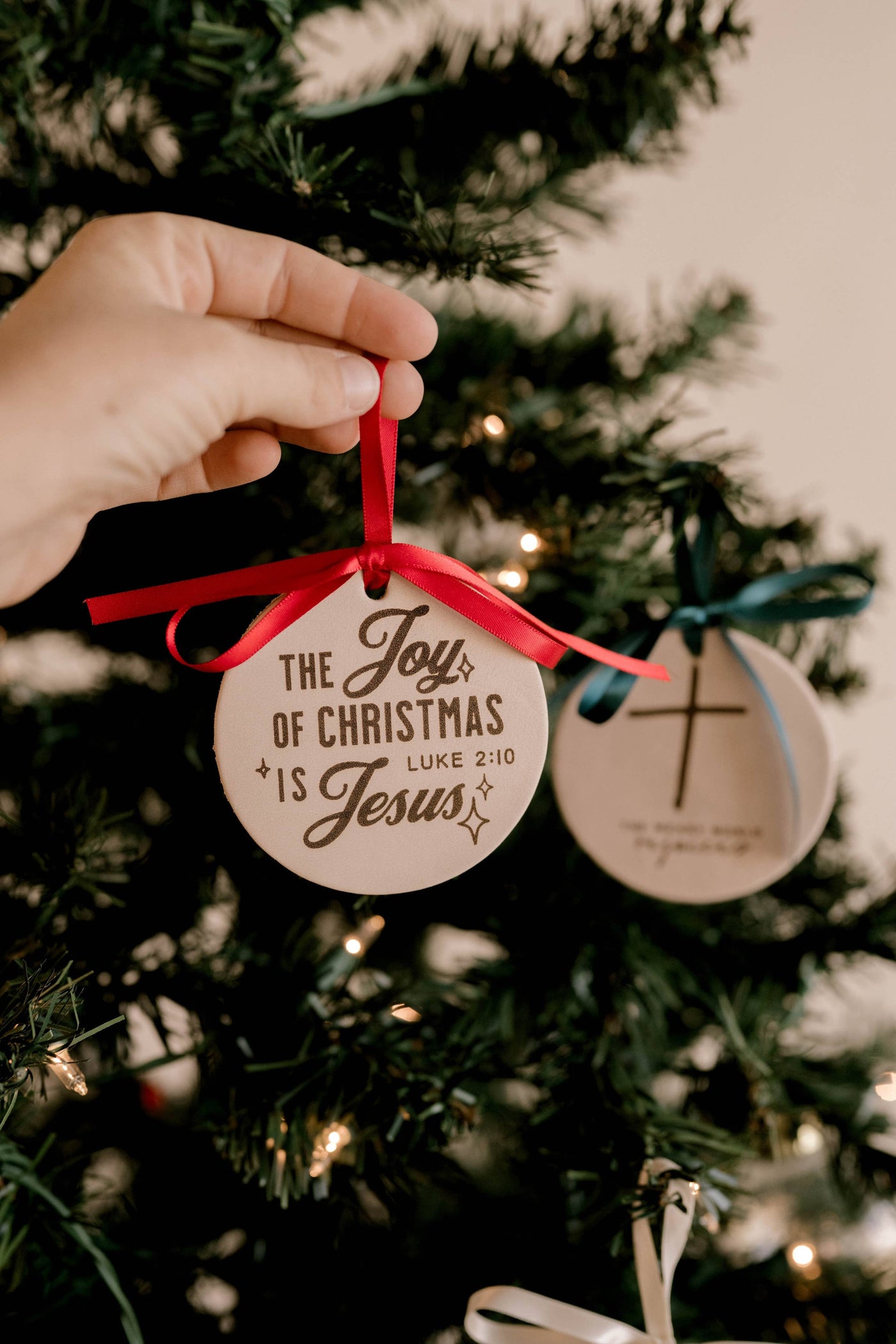 The Joy of Christmas Ornament I Christian Faith
