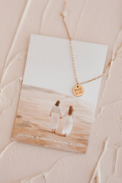 Light Disc Necklace | Christian Jewelry