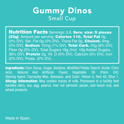 Dinosaur Gummy Candy