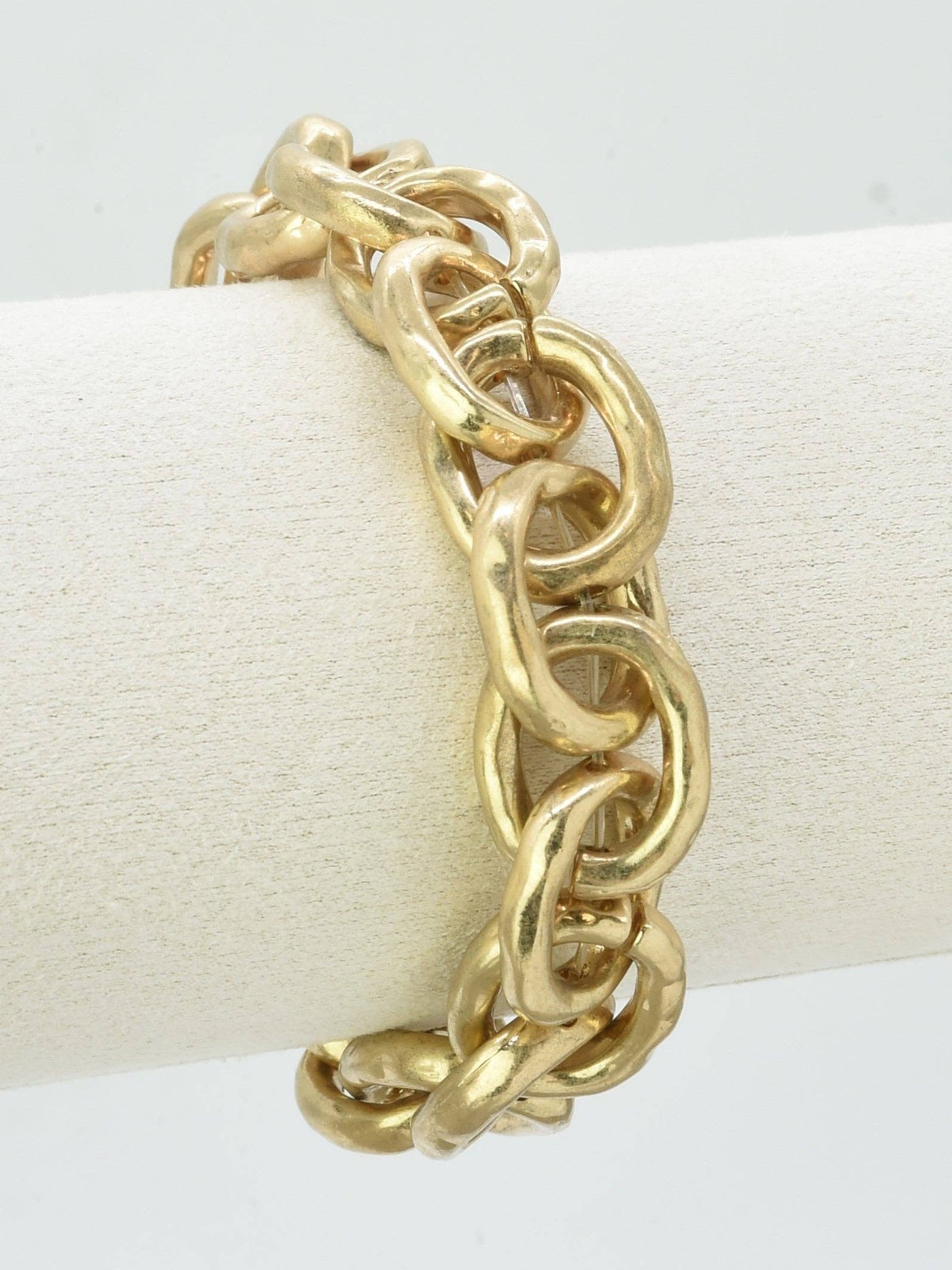 Link By Link Gold Stretch Bracelet