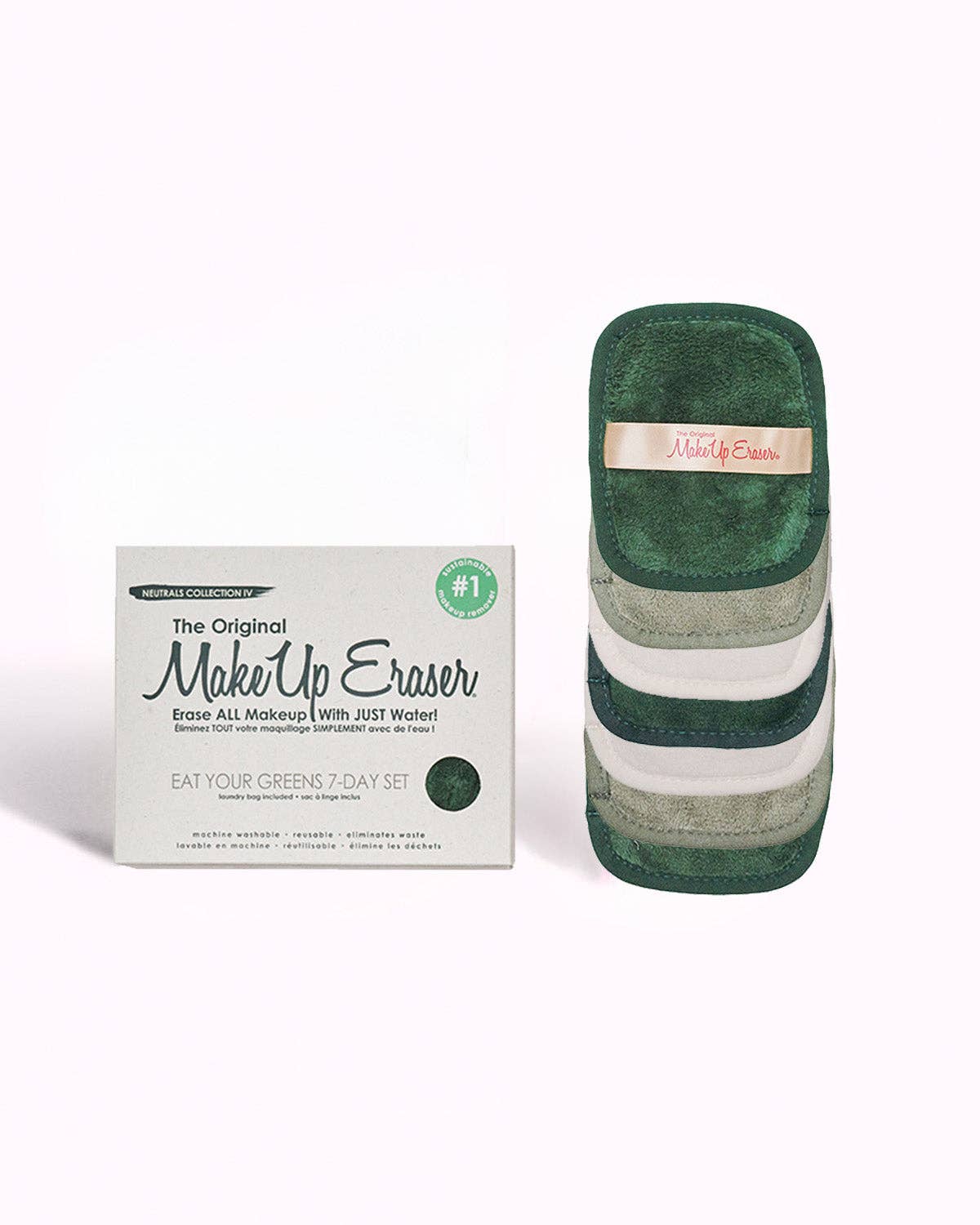 7-Day MakeUp Eraser Set - Eat Your Greens