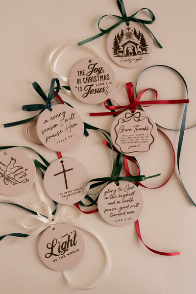 Glory To God Ornament I Christian Faith
