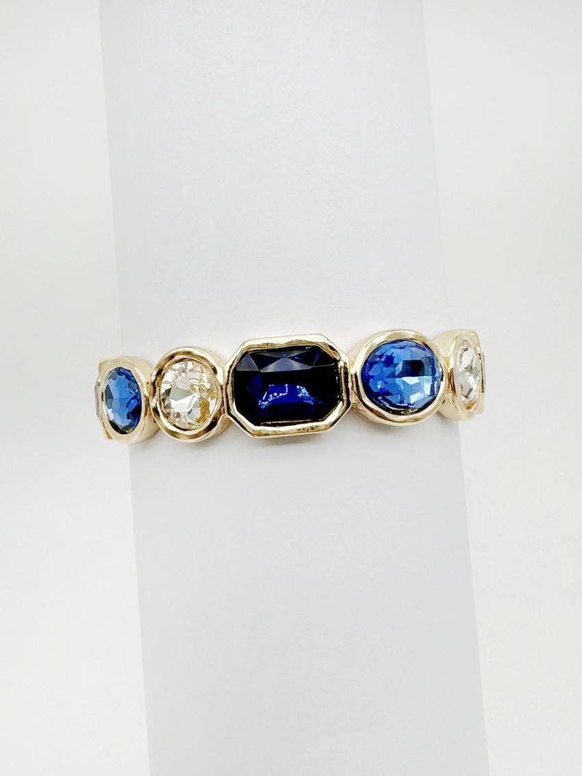 Dressed to Impress Blue Bracelet