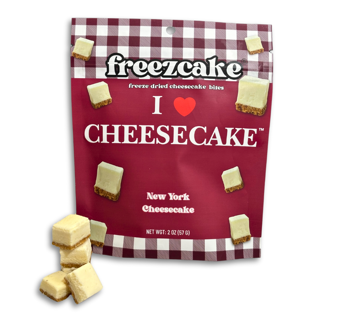 Freezcake Bites: New York Cheesecake