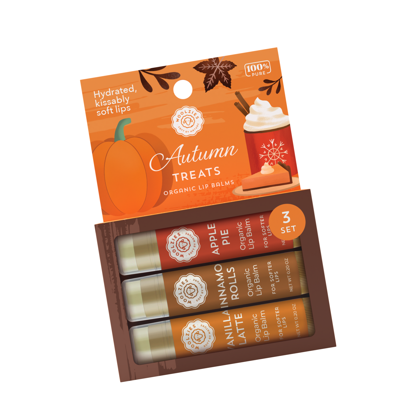 Lip Balm Trio: Autumn Treats
