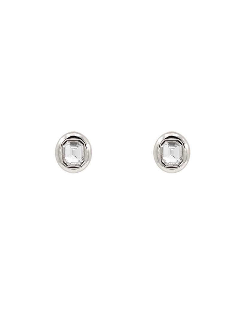 Darling Daydream Silver Stud Earrings