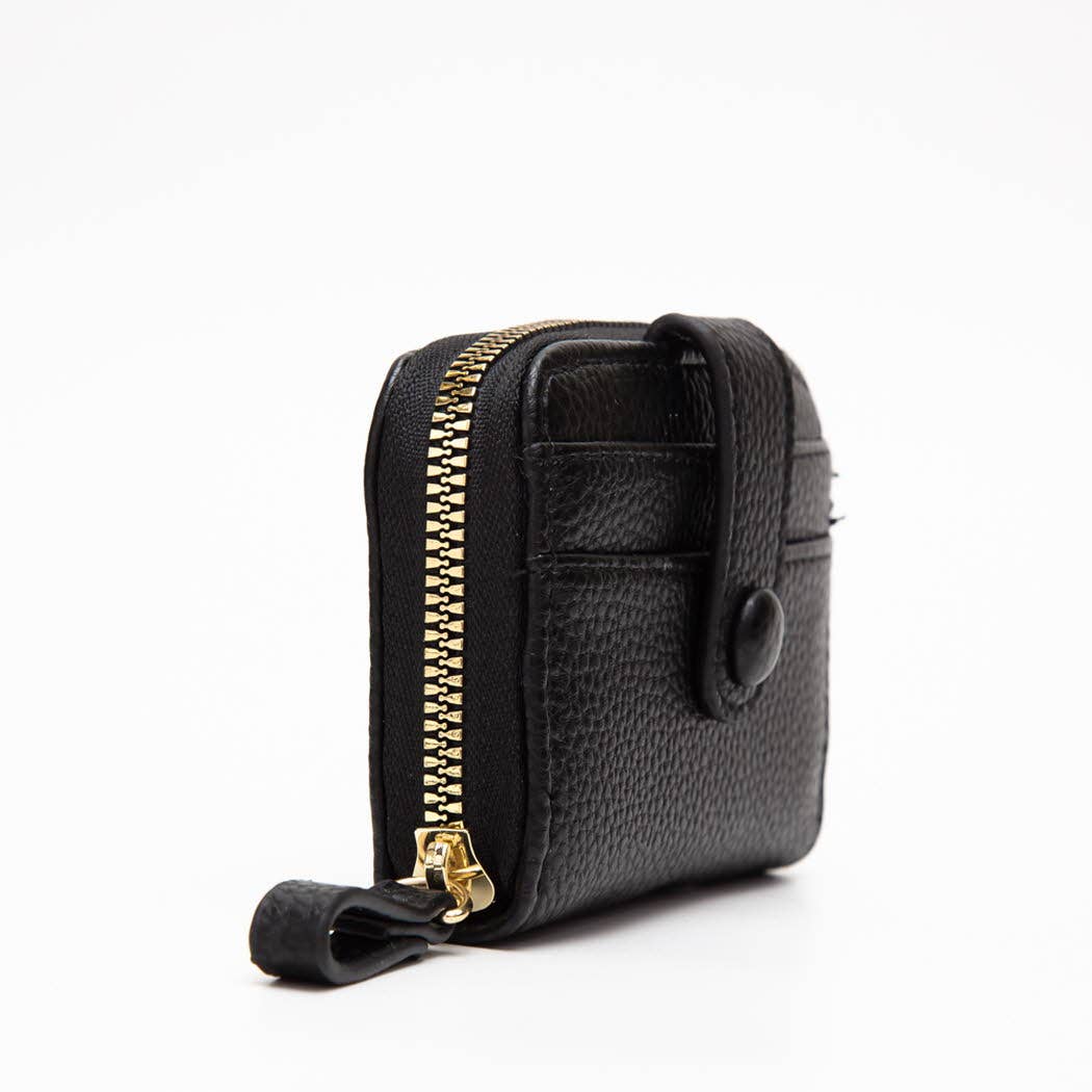 Heather Zip Wallet: Kelly Green