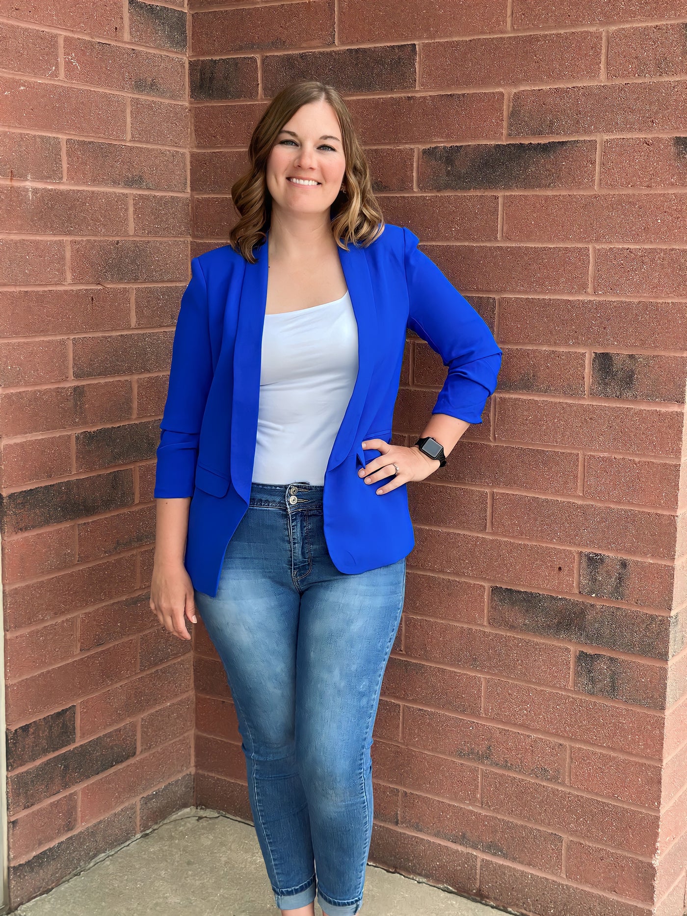 Such A Statement Royal Blue Blazer