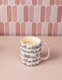 Sweet Grace Book Lovers Candle Mug