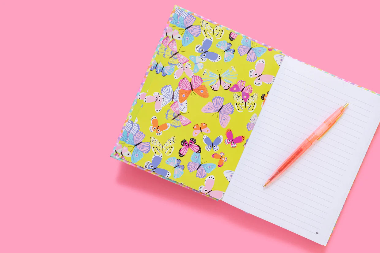 Colorful Gingham Notebook