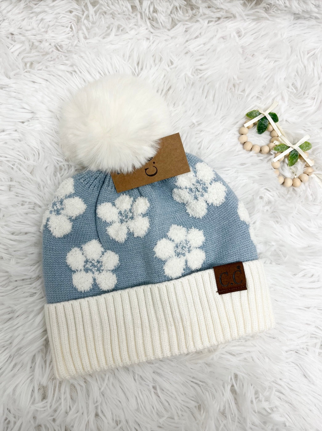 Daisy Days Blue Hat