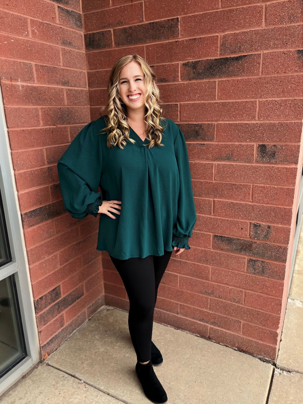 Unstoppable Green Top