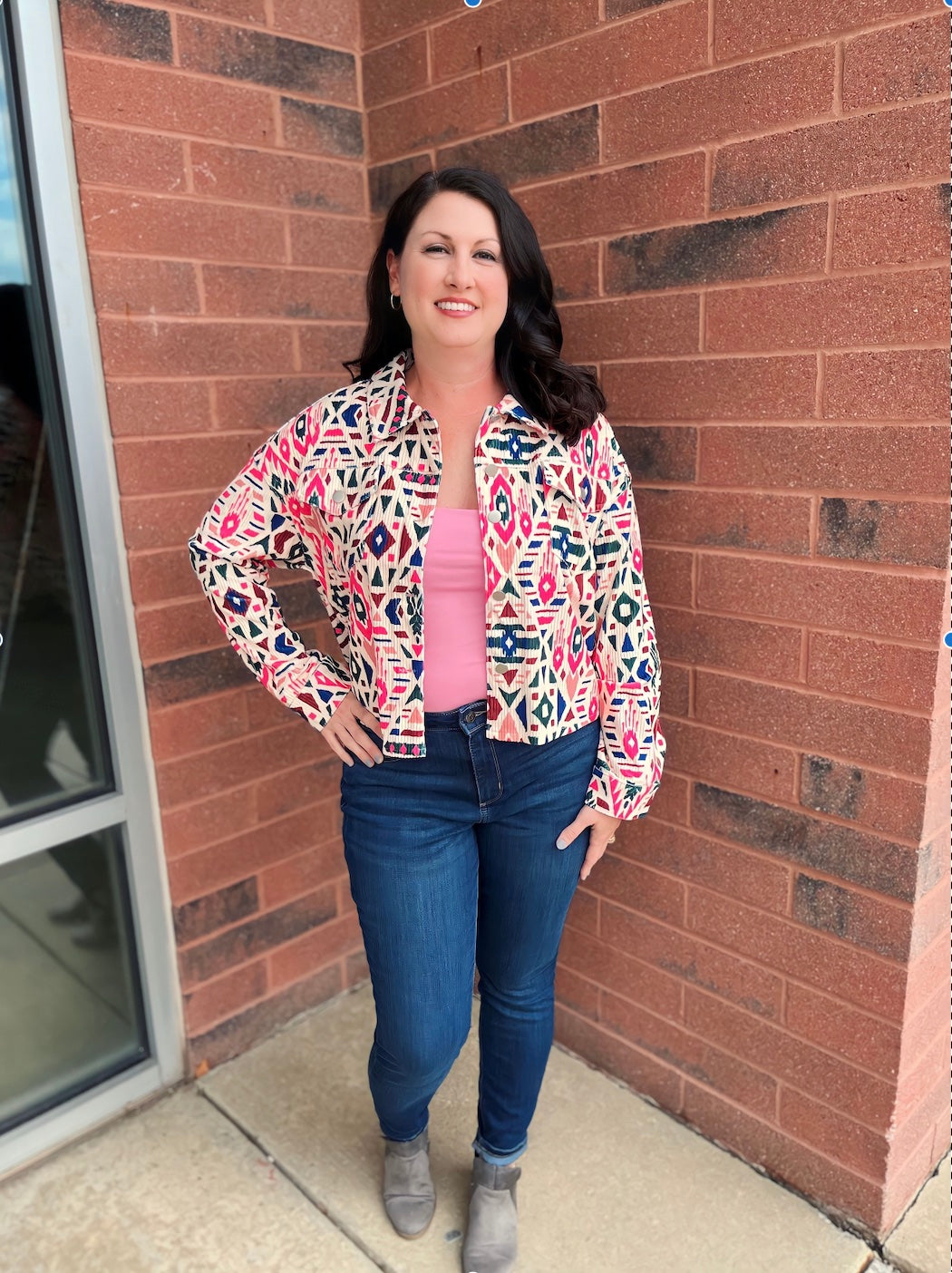 Colorful Wonder Shacket