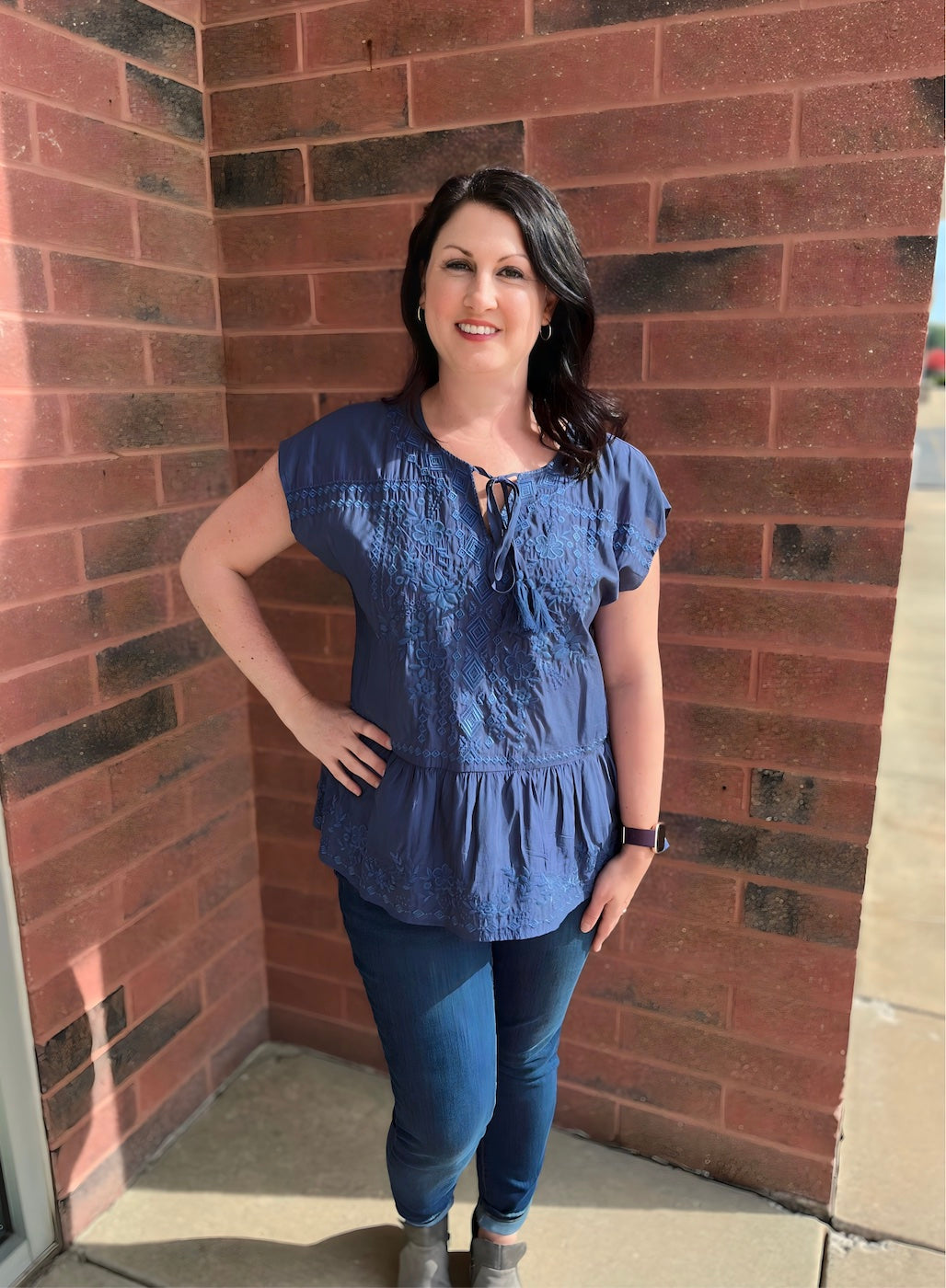 Embroidered Beauty Top