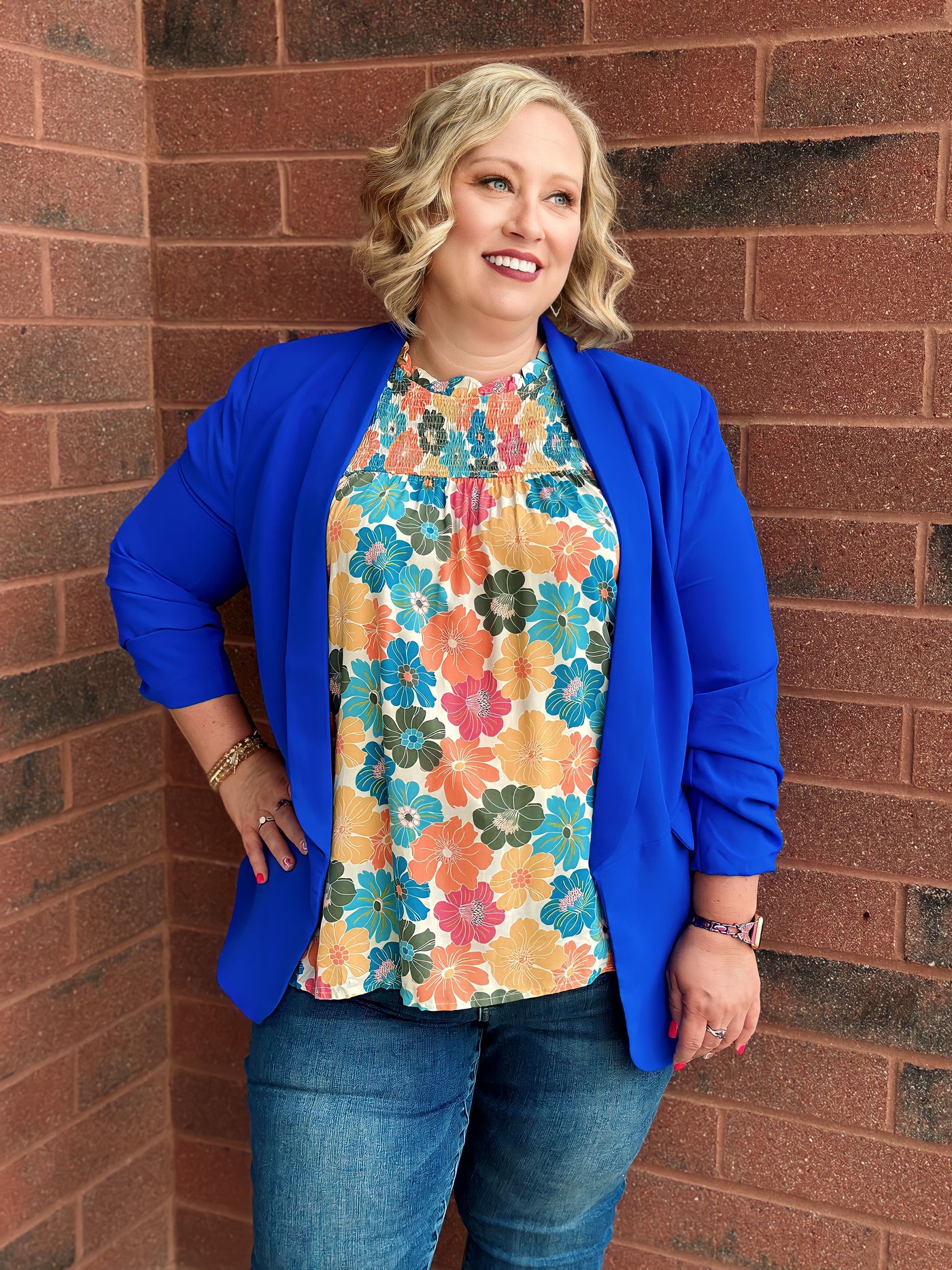Such A Statement Royal Blue Blazer