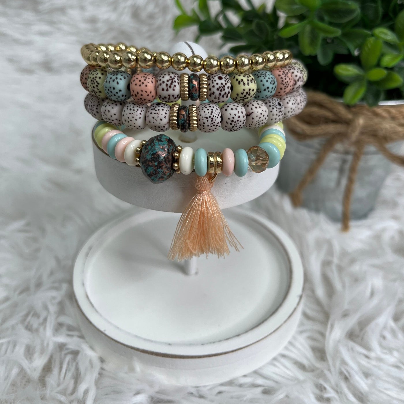 The Speckled One Bracelet Set