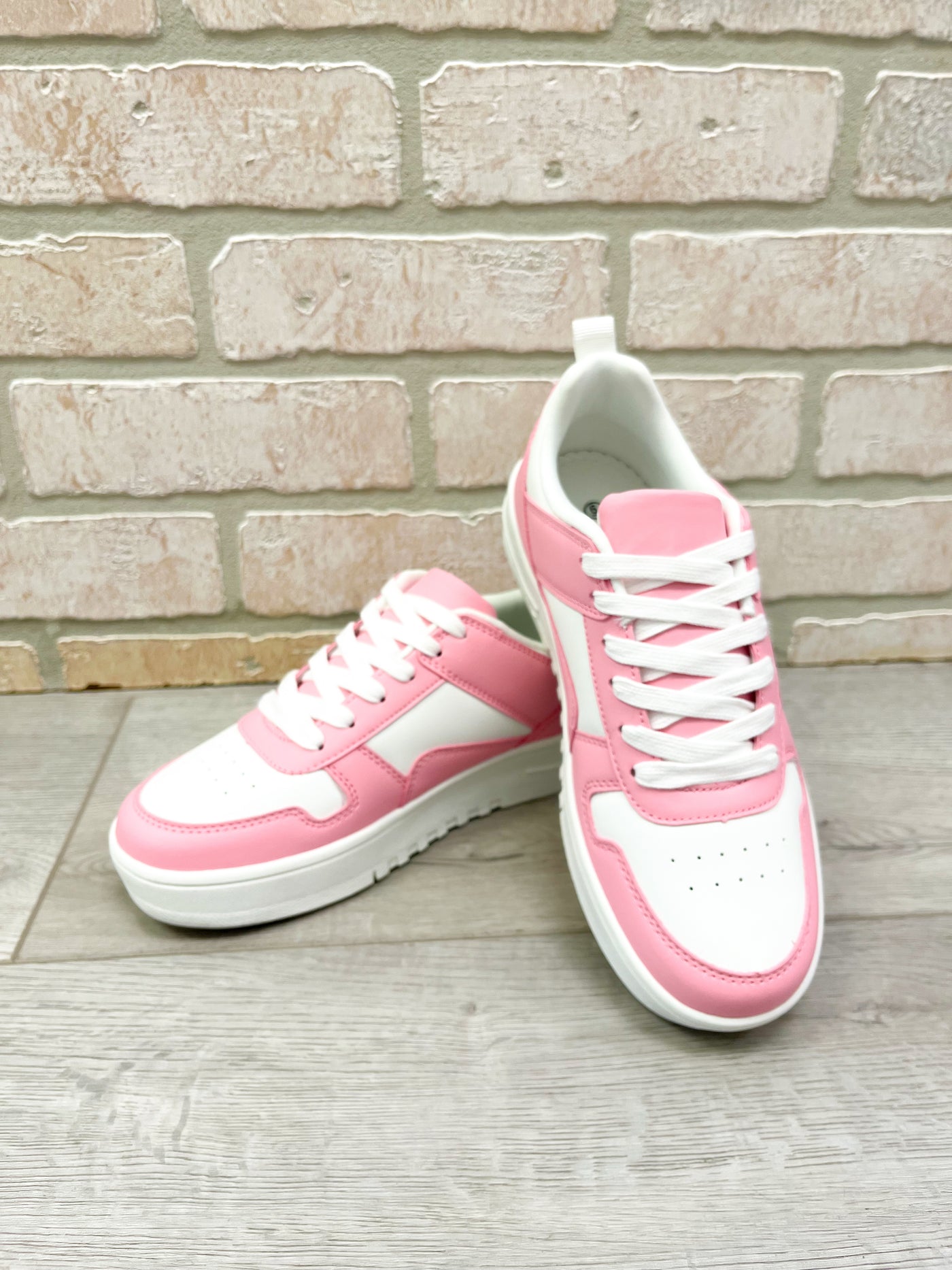 Hit The Town Pink Sneakers