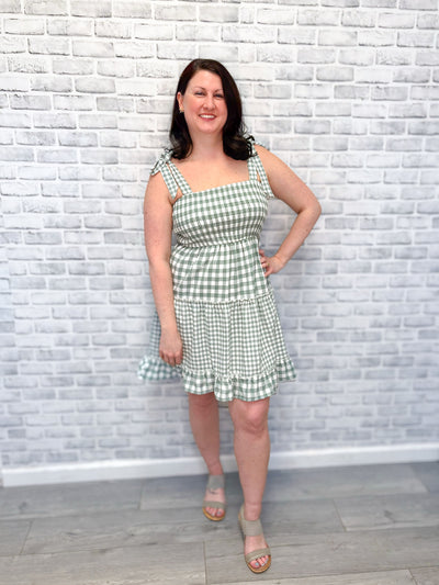 Gingham Babe Dress