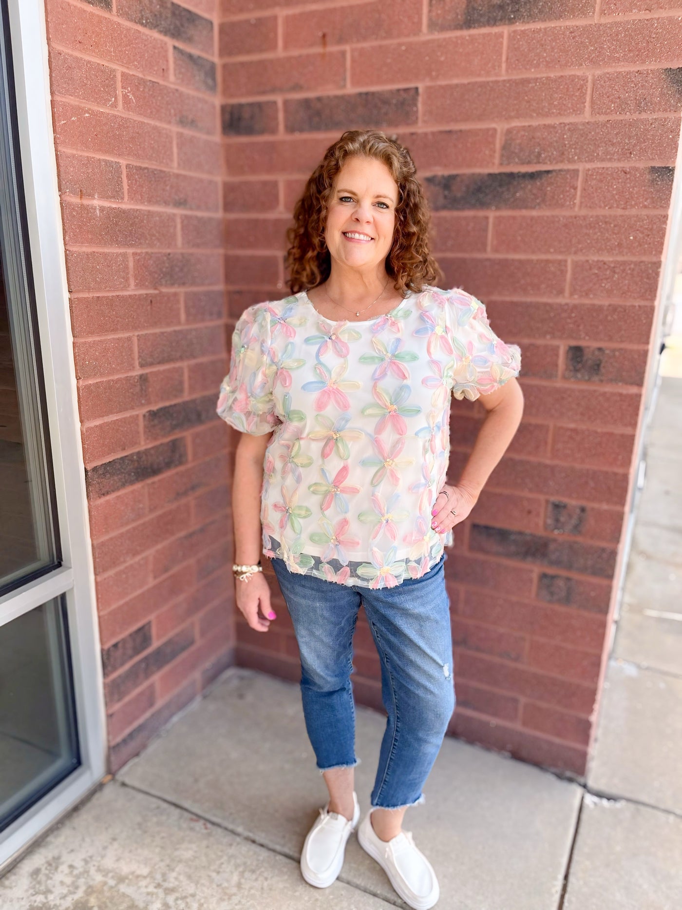 Flower Garden Princess Top
