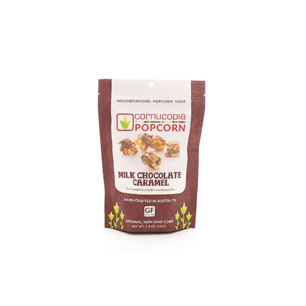 Milk Chocolate Caramel Popcorn (Gluten Free)