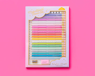 Motivational Pencil Set: Taylor Elliott Designs